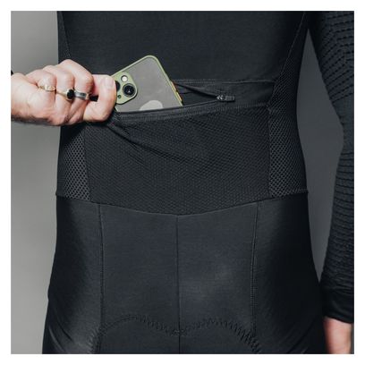 Collant Long Avec Gilet Intégré Spatzwear Bibz Noir