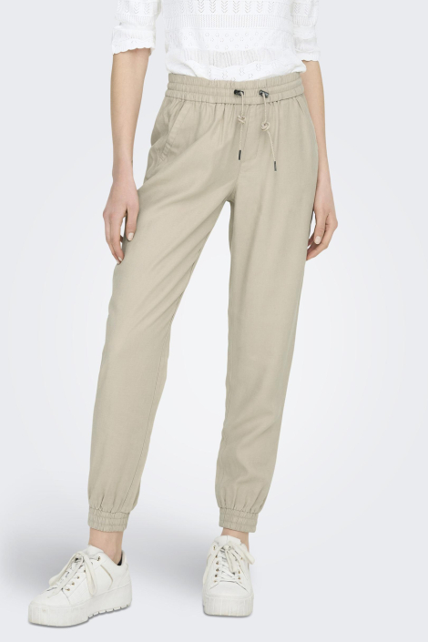 Only beige dames broek