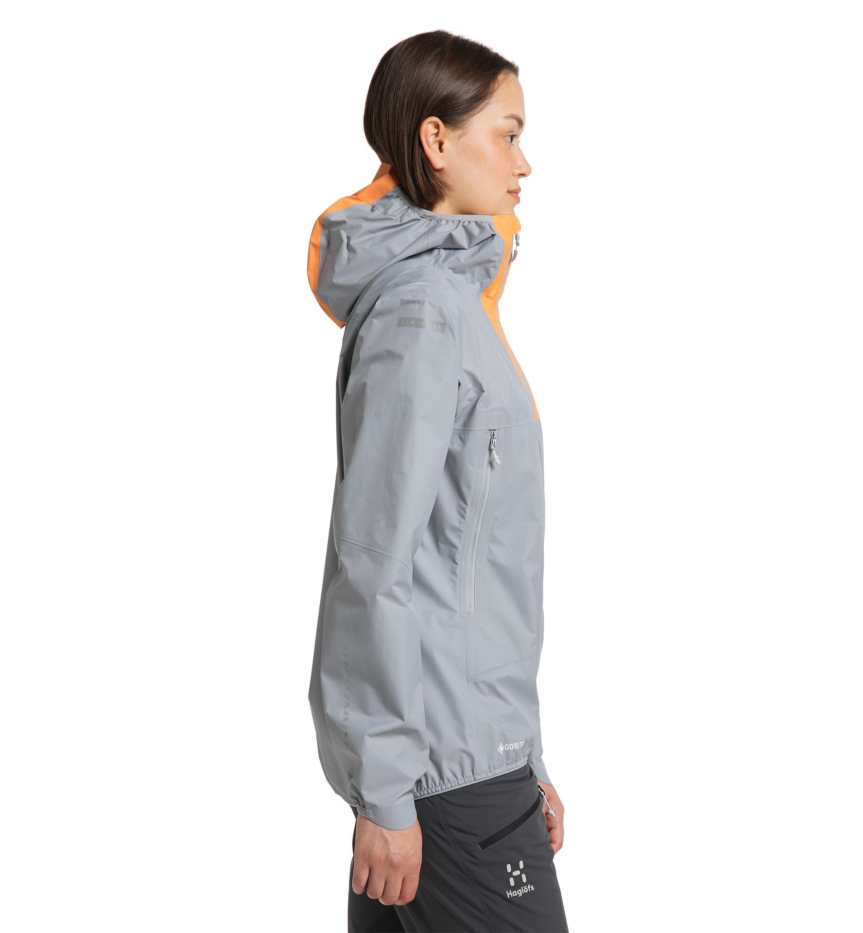L.I.M Proof Jacket Dame Concrete/Soft Orange