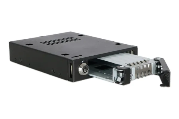 Cremax ICY Dock MB601VK-B - Lagrings mobil rack - Ultra M.2 Card - U.2 - mat sort