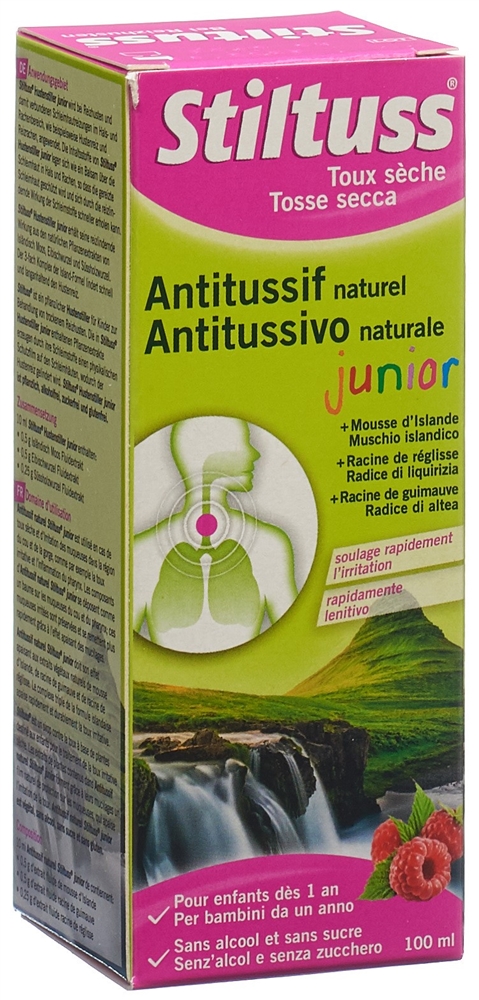 STILTUSS Pflanzlicher Hustenstiller<br>100 ml, Flasche, Sirup, Junior