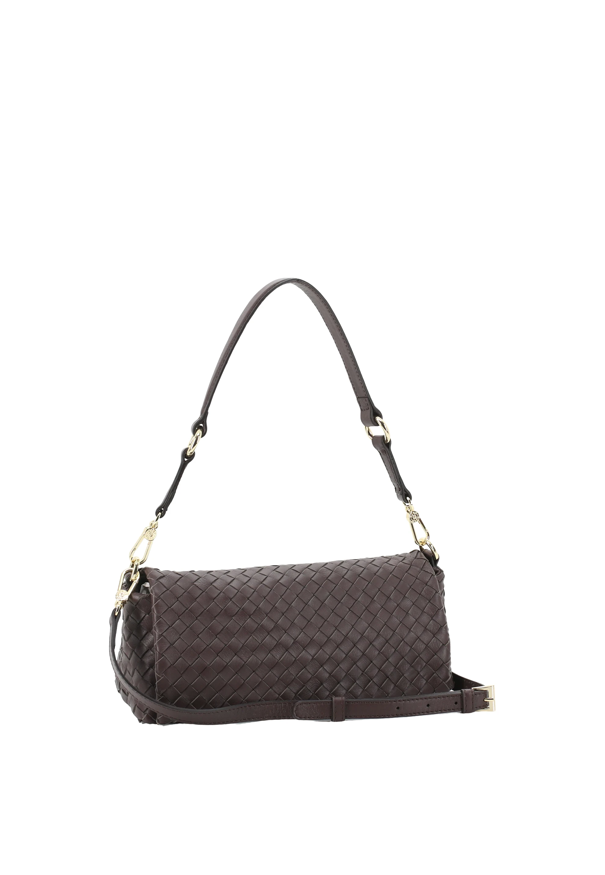 Shoulder bag MILA Leather Piuma weaving Standard