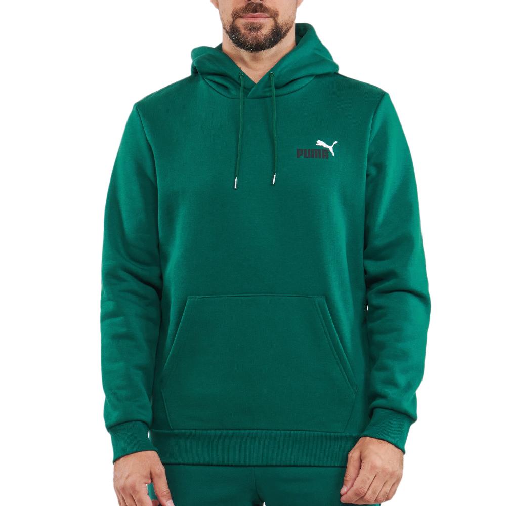 Puma Sweat à Capuche Vert Homme Puma 674471