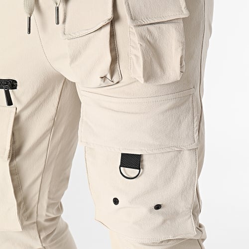 Pantalon Cargo Beige
