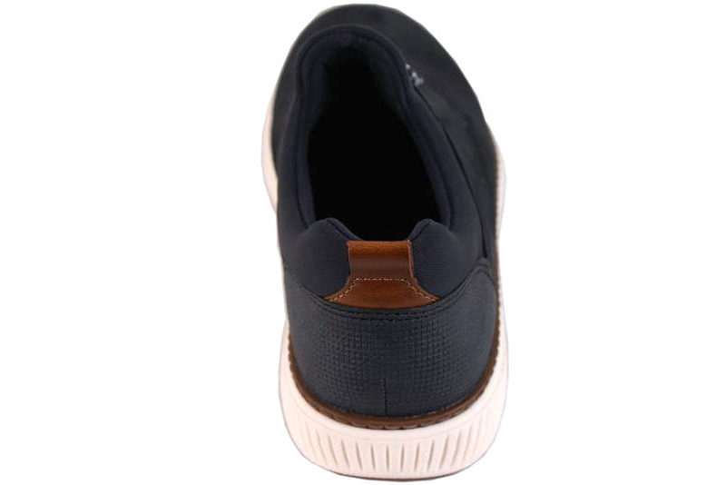 RIEKER NAVY BLÅ SKO I NUBUCK