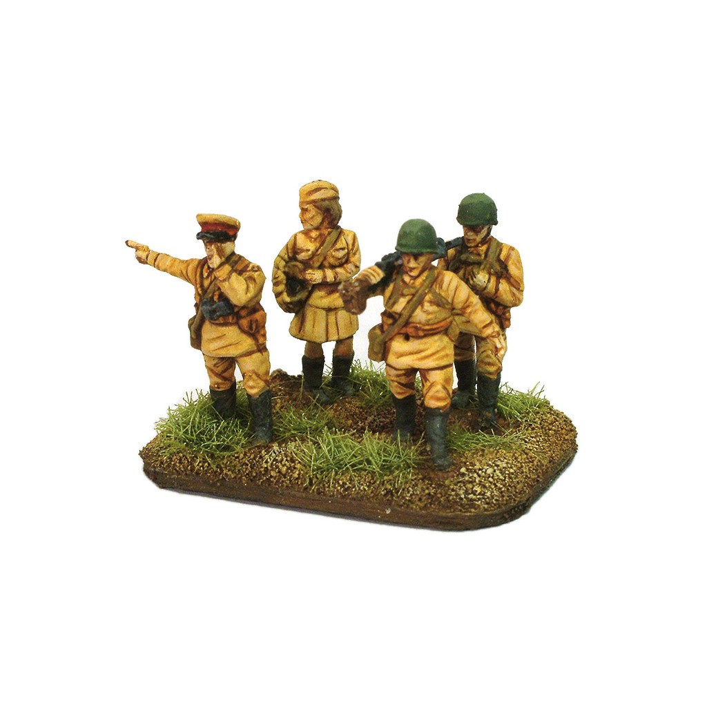 15mm WW2 Russian Infantry in Summer Uniform
