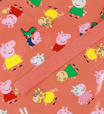 Petit Jour Paris Schürze - Orange m. Peppa Wutz