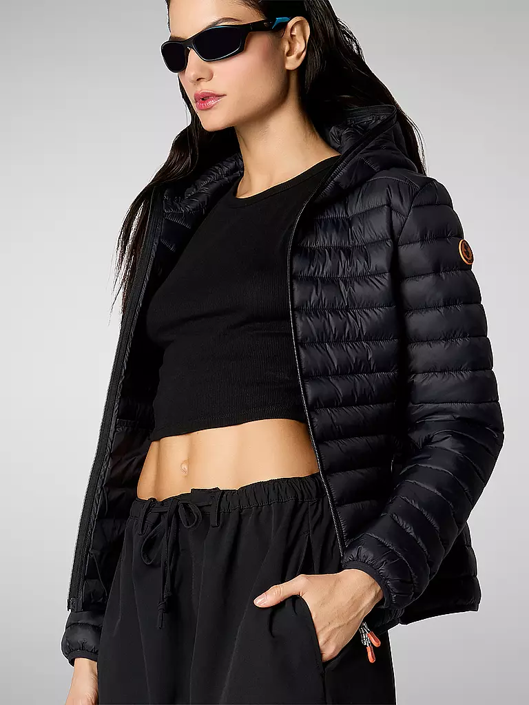 SAVE THE DUCK Leichtsteppjacke DAISY schwarz