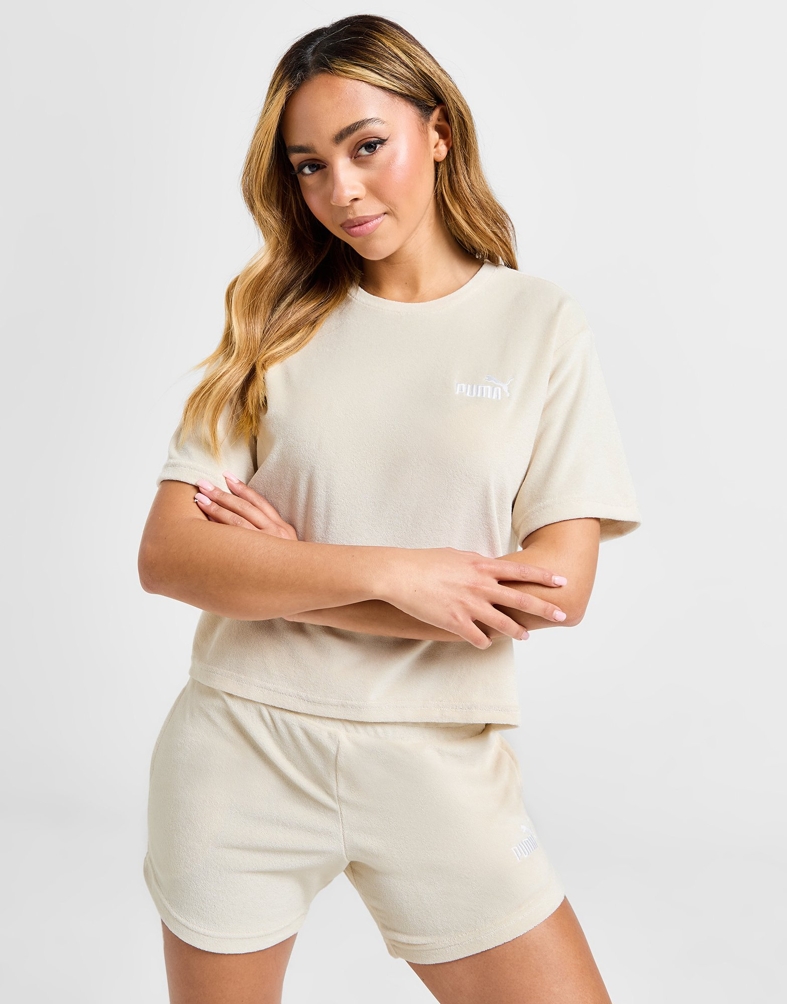 Puma T-shirt Court Knit Femme