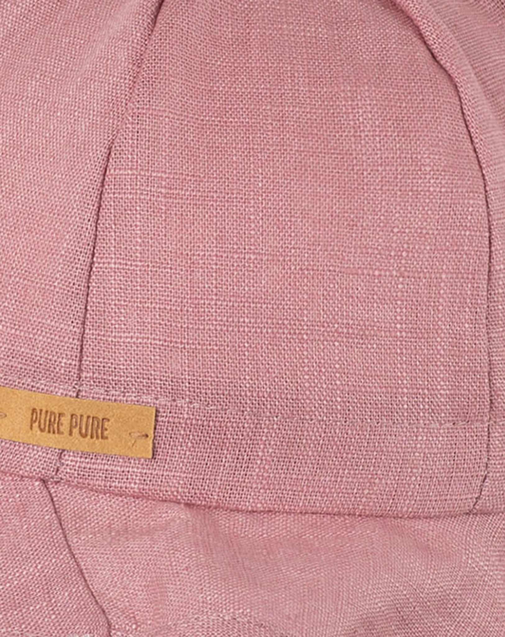 Leinen-Sonnenhut HALLA MINI mit Nackenschutz in dusty rose
