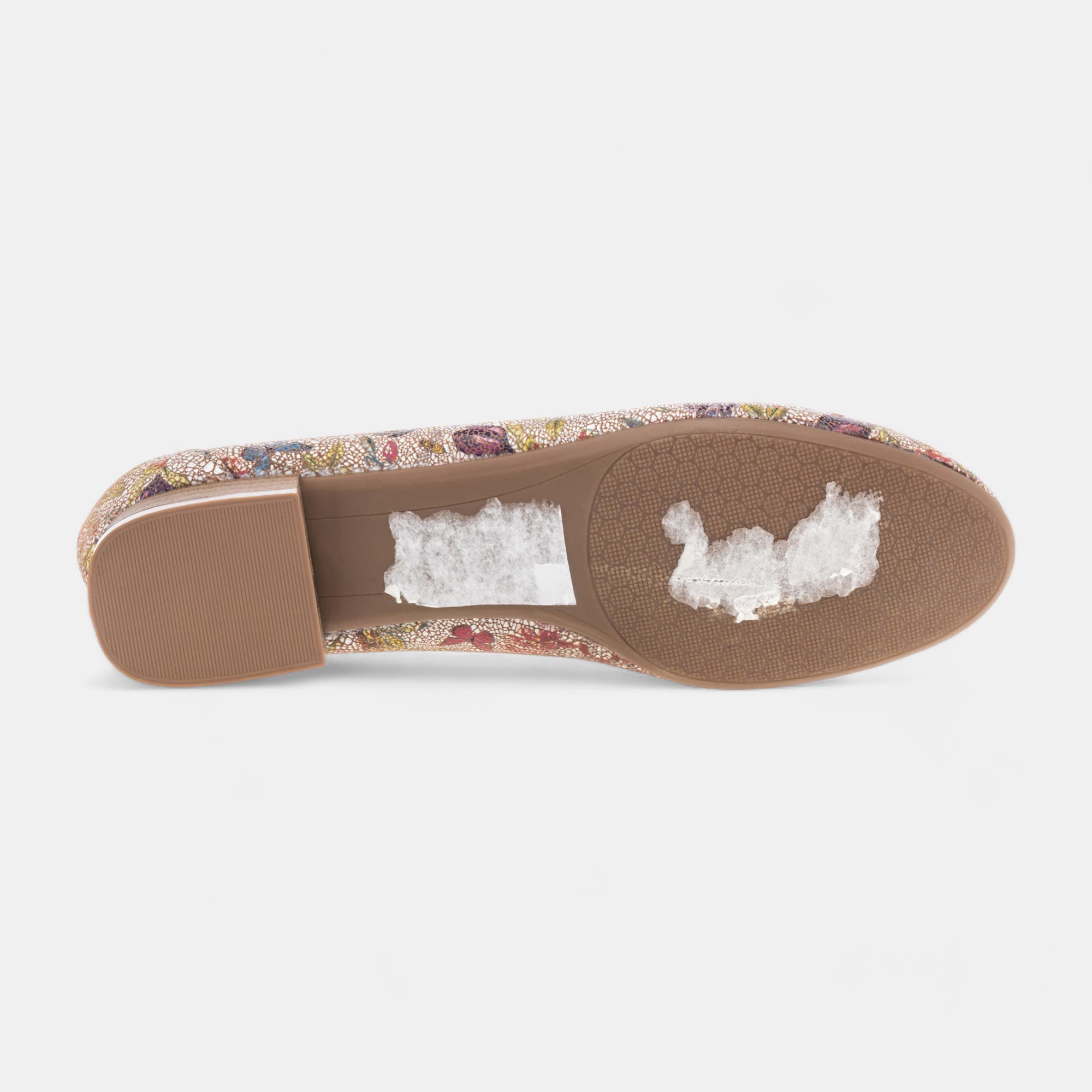 Mocassins Femme en cuir multicolore