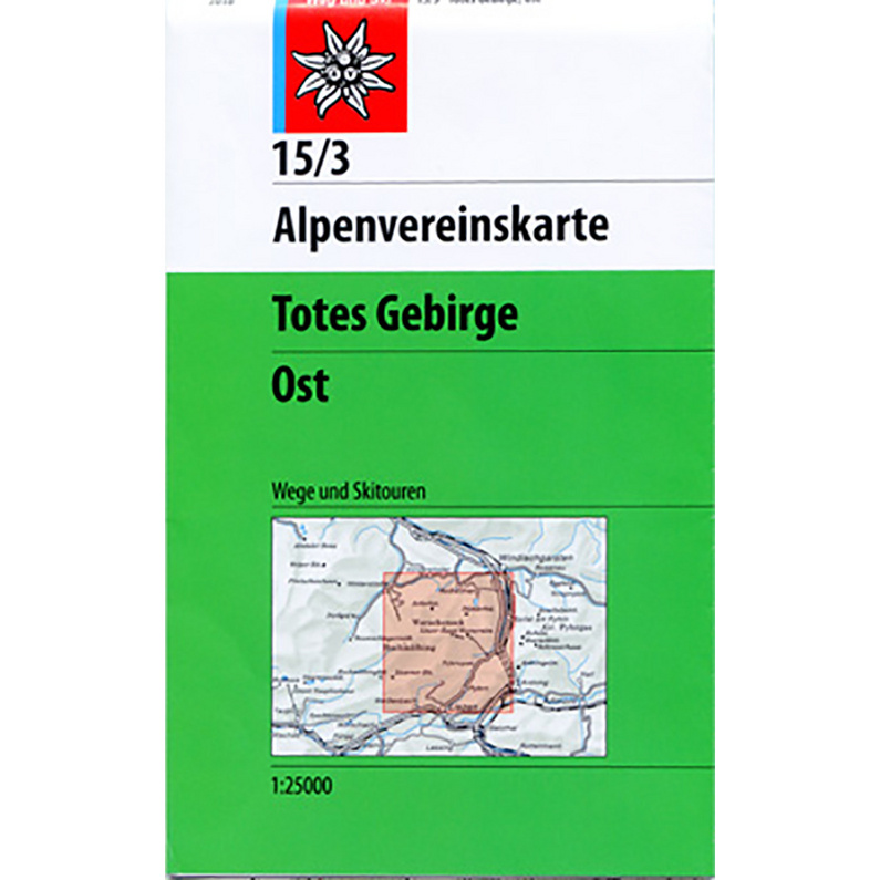 DAV AV-Karte 15/3 Totes Gebirge Ost