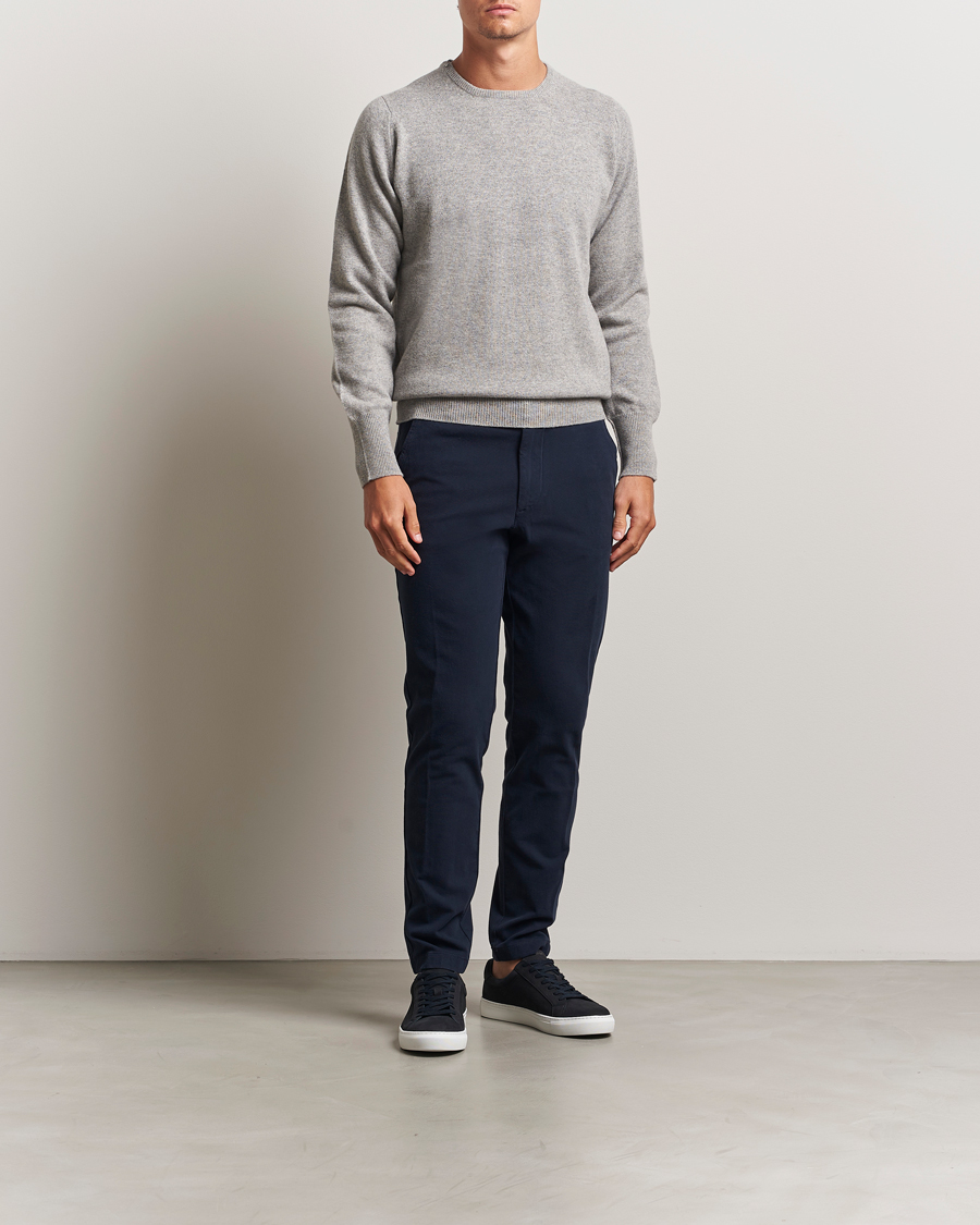 BOSS BLACK Kaiton Structured Chinos Dark Blue