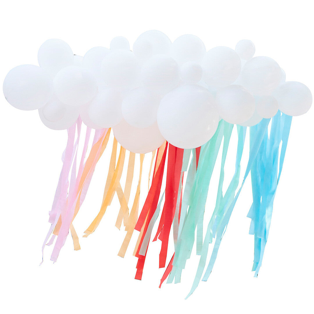 Ginger ray ballonnenwolk regenboog