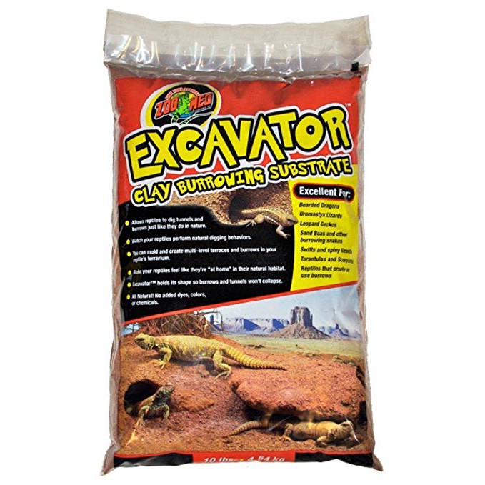 Argila Zoo Med Excavator para terrários