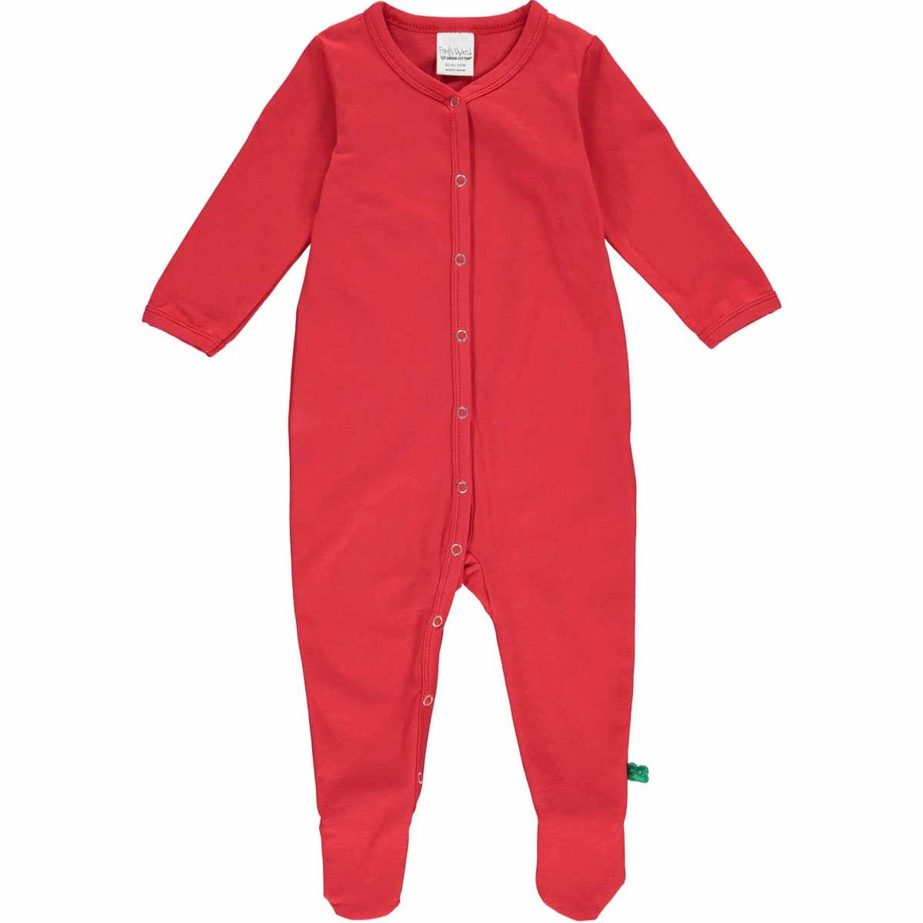 Fred's World by Green Cotton| Mädchen Strampler mit Füßen