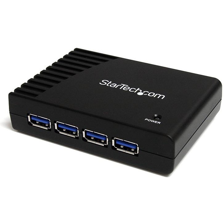 StarTech.com Hub SuperSpeed USB 3.0 noir 4 ports