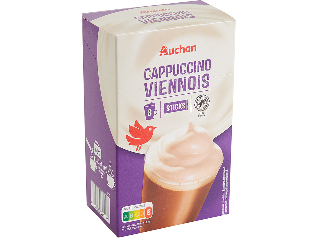CAPPUCCINO AUCHAN VIENENSE (18GX8UN) 144G