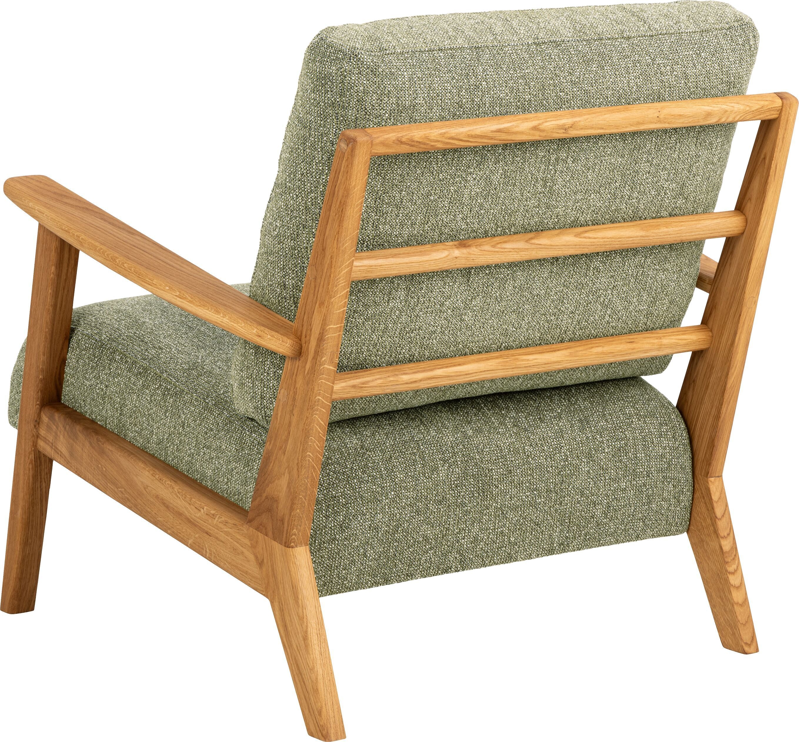 FAUSTO Sessel - Olive / B: 83.0 cm x T: 75.0 cm x H: 80.0 cm
