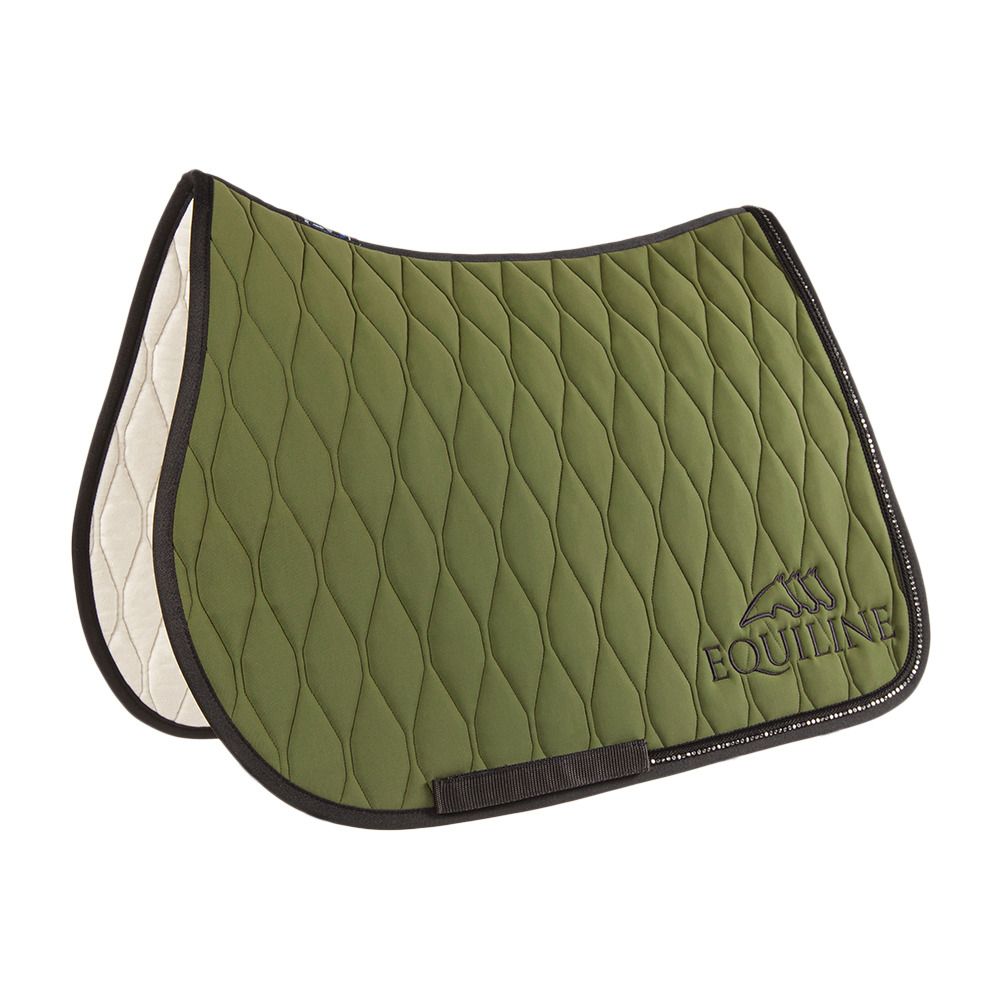 Equiline DARKI - Tapis mixte olive