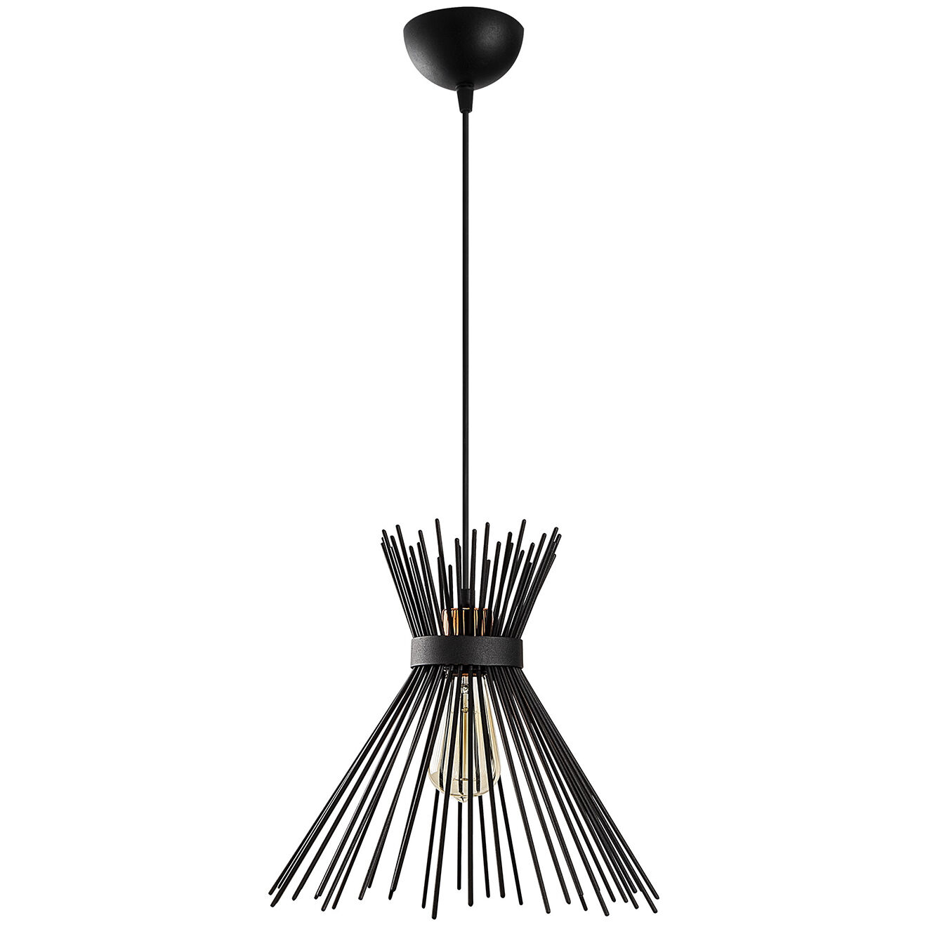 Opviq Suspension Kirpi noire - 34x131 cm