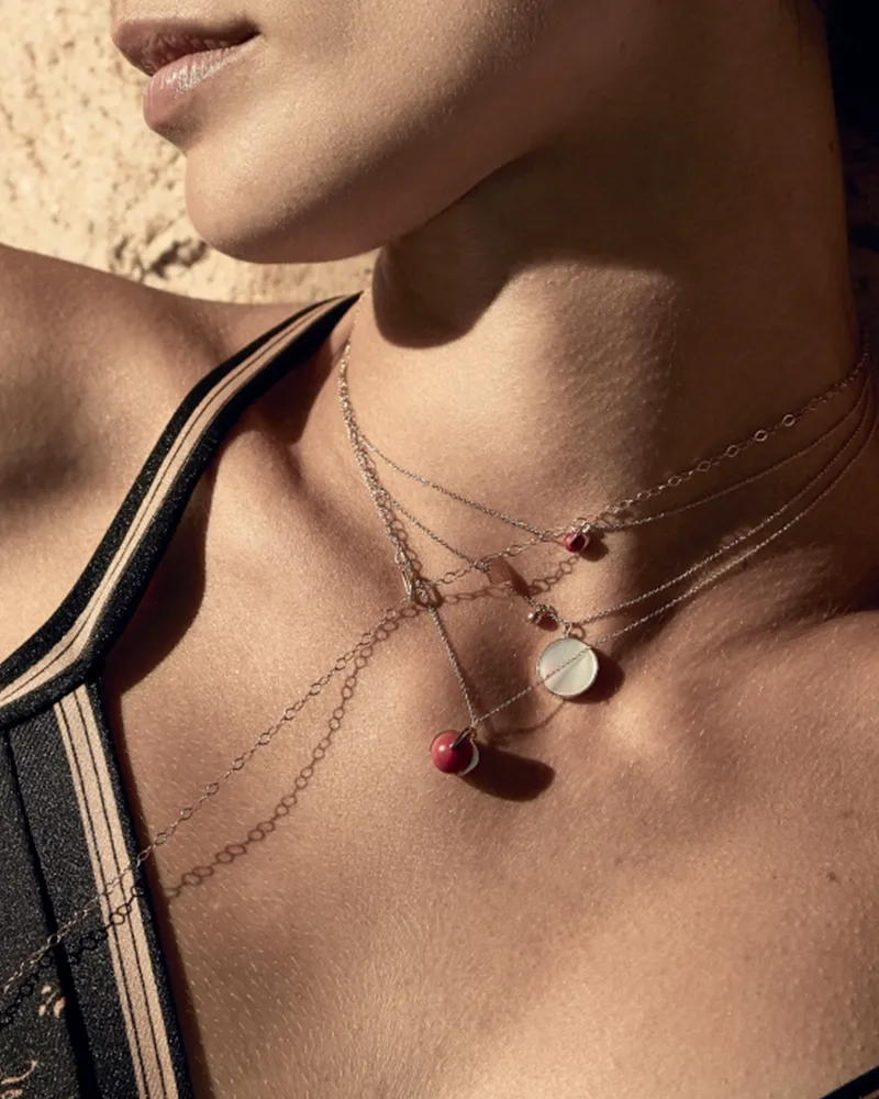 Collier Maria Mop Disc Ginette NY