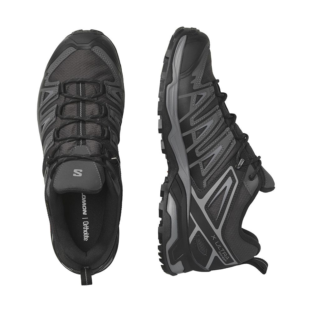 Salomon X ULTRA PIONEER GTX - Chaussures randonné Homme phantom/black/quiet shade
