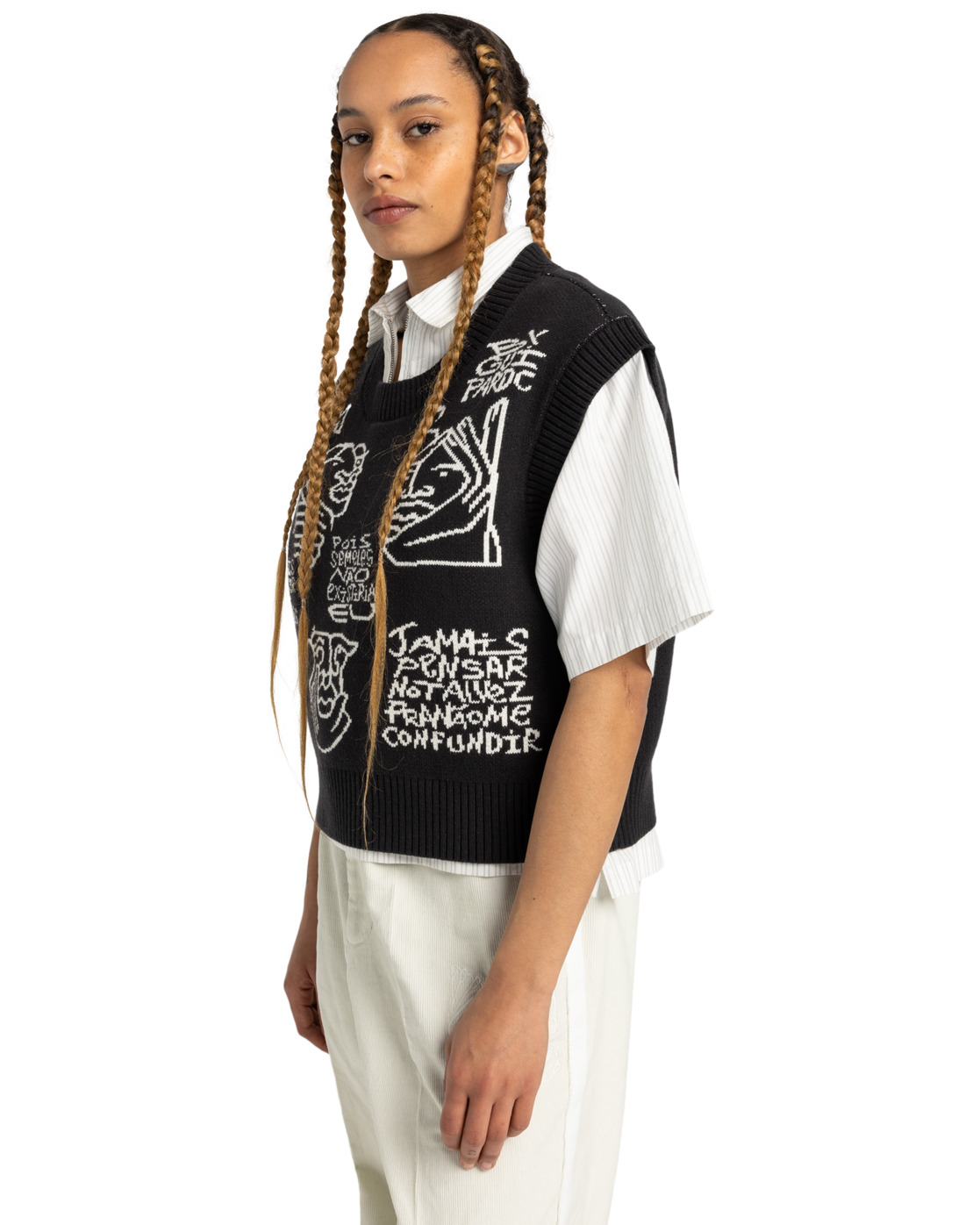 Element VMXE Sweater Vest Off Black