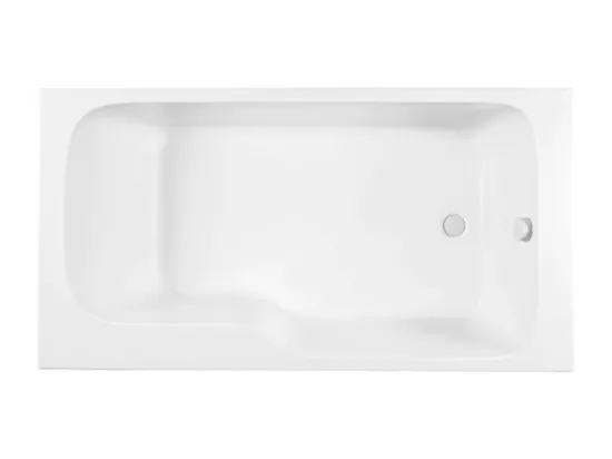Baignoire bain douche JACOB DELAFON Malice version droite Blanc brillant 160 x 85