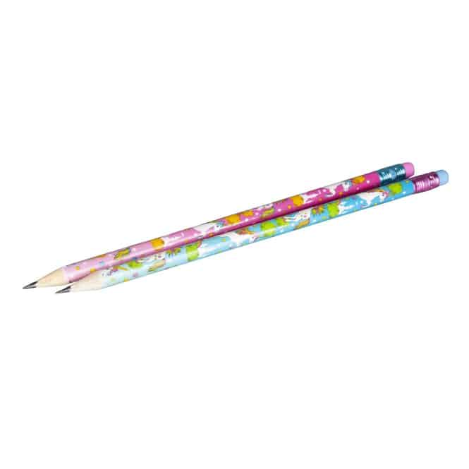 Bleistift mit Radierer - verschiedene Motive - 1 Stück