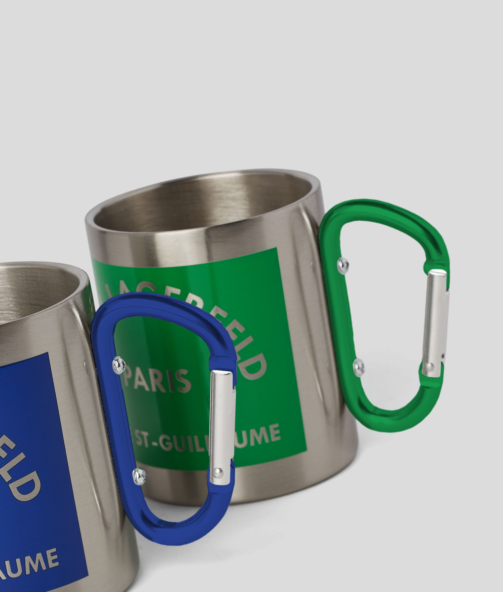 TASSES AVEC MOUSQUETON RUE ST-GUILLAUME – LOT DE 2