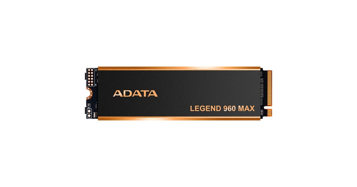 ADATALEGEND 960 MAX 1 TB SSD  (Donkergrijs/goud, PCIe 4.0 x4, NVMe 1.4, M.2 2280)