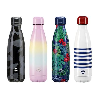 Aqua Fancy - Gourde Bouteille isotherme 500 ml - double paroi - disponible dans différentes couleurs - Viquel