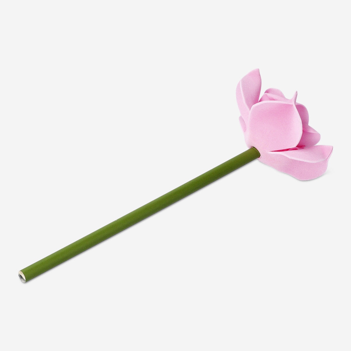 Blyant med blomstertop