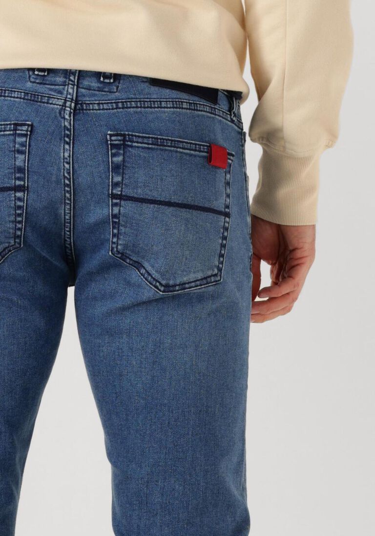 blauwe tramarossa slim fit jeans michelangelo