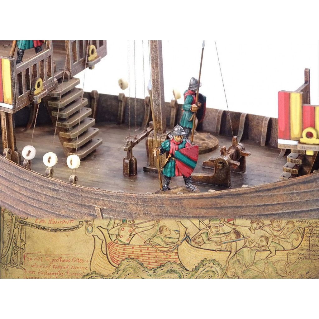 Burrows & Badgers: Medieval Cog Sailing Ship