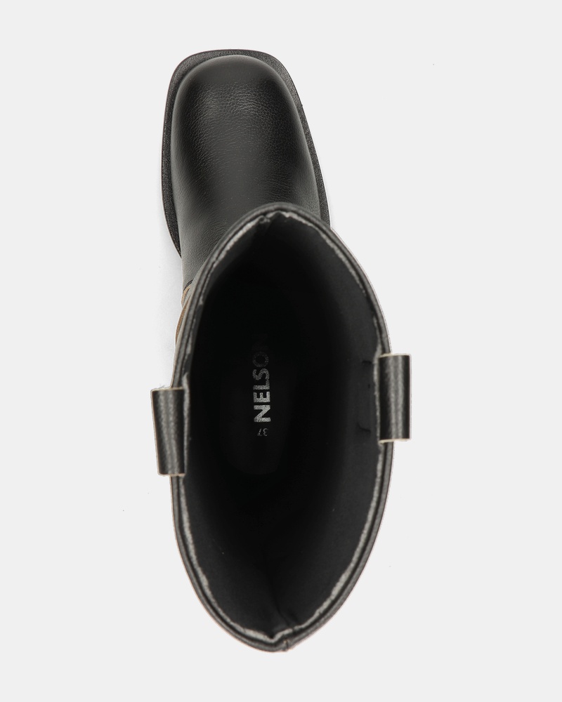 Nelson Bikerboots  - zwart