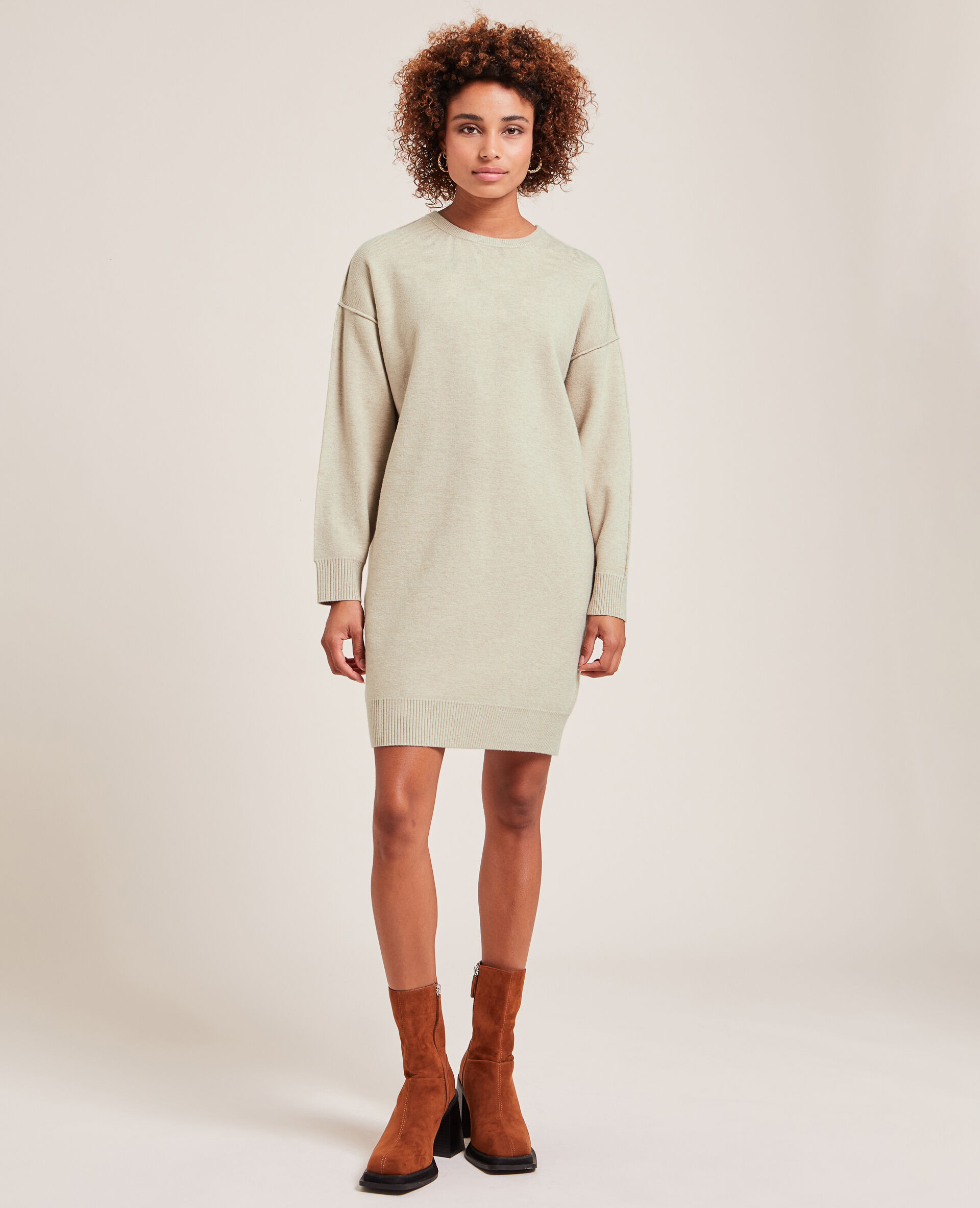 Robe pull - Taupe