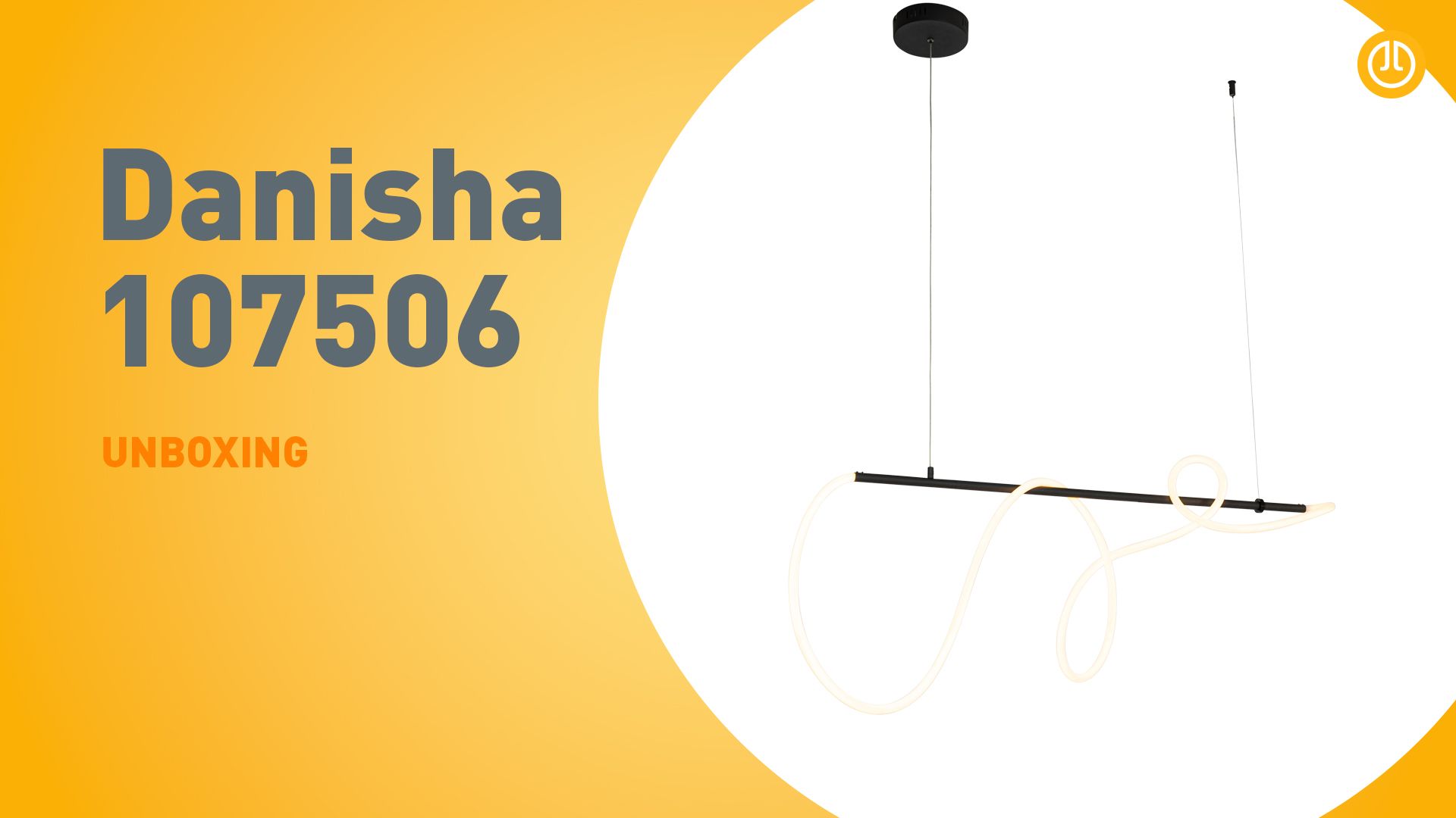 Design hanglamp zwart incl. LED 3-staps dimbaar - Danisha