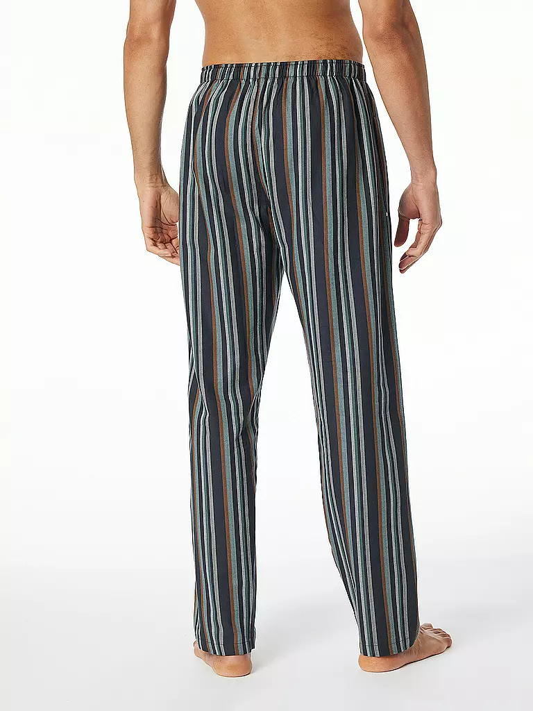 SCHIESSER Pyjamahose  dunkelblau