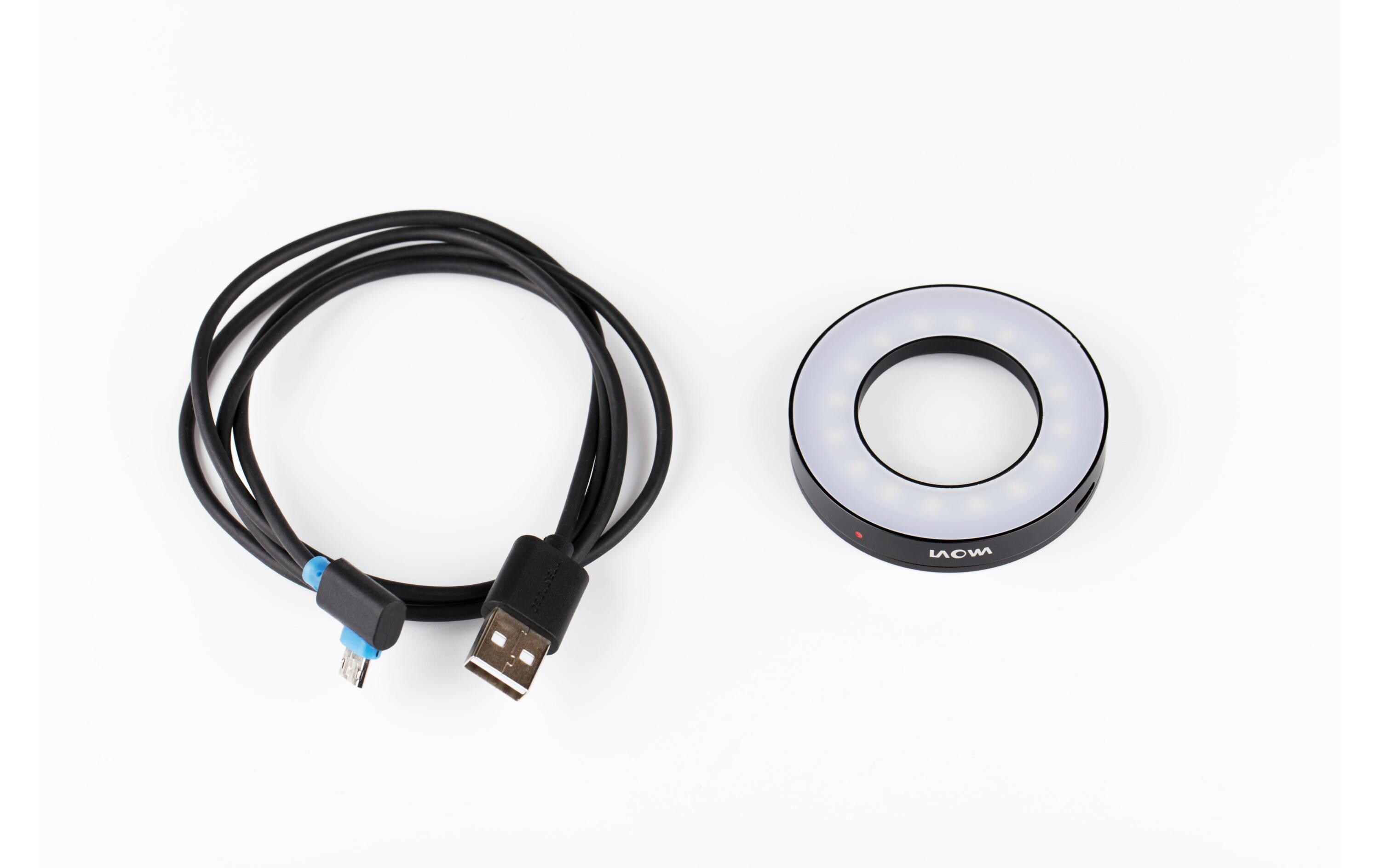 Ringlicht LED für Objektiv 25 mm F2.8LED-Ringlicht für Makro-Objektiv