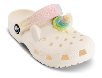Crocs Classic IAM Rainbow Unicorn Kid Clog Hvid 209701 (21-27)