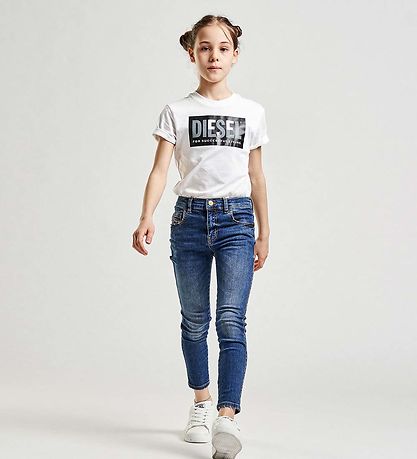 Diesel Jeans - Slandy High - Blåe Denim