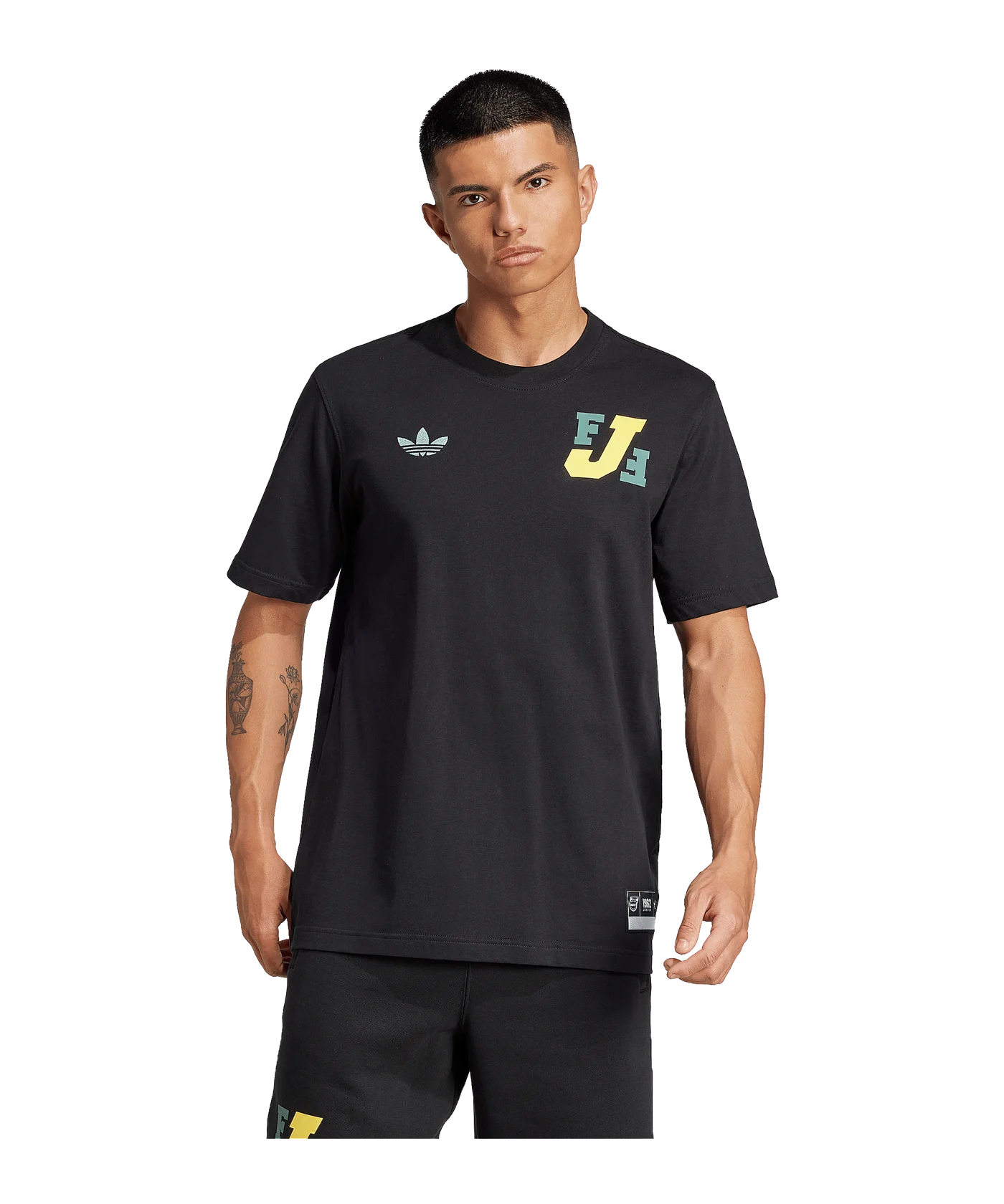 adidas Originals Jamaica VRCT T-Shirt Schwarz