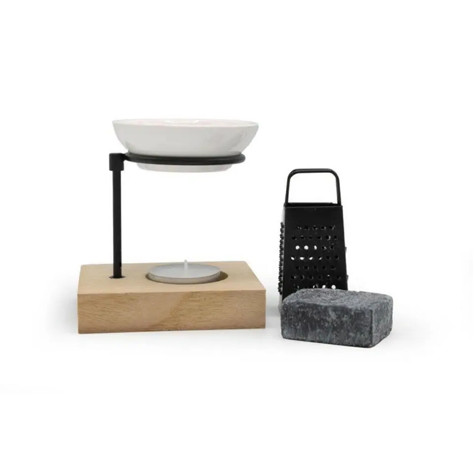 Ideas4seasons Amberblokjes/geurblokjes cadeauset - musk geur