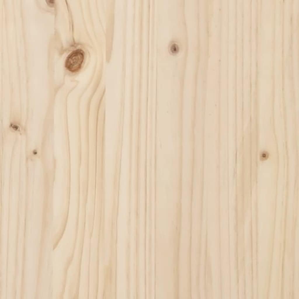 vidaXL Outdoor Küchenschrank, Gartenschrank mit viel Stauraum, Küchenzeile Unterschrank mit modularem Design, Außenküche Schrank Terrassenschrank, Massivholz Kiefer