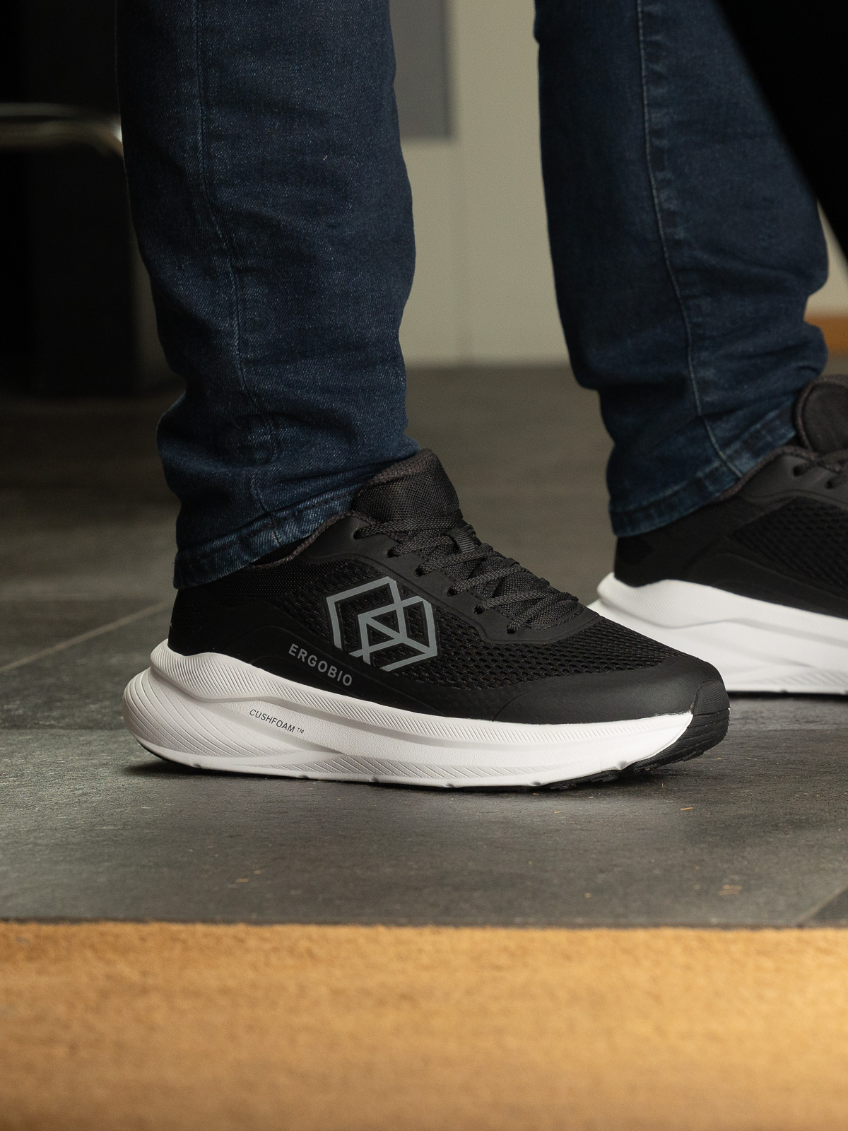 Ergobio - Ergoroller 2.0 M Black - Trapes Sko