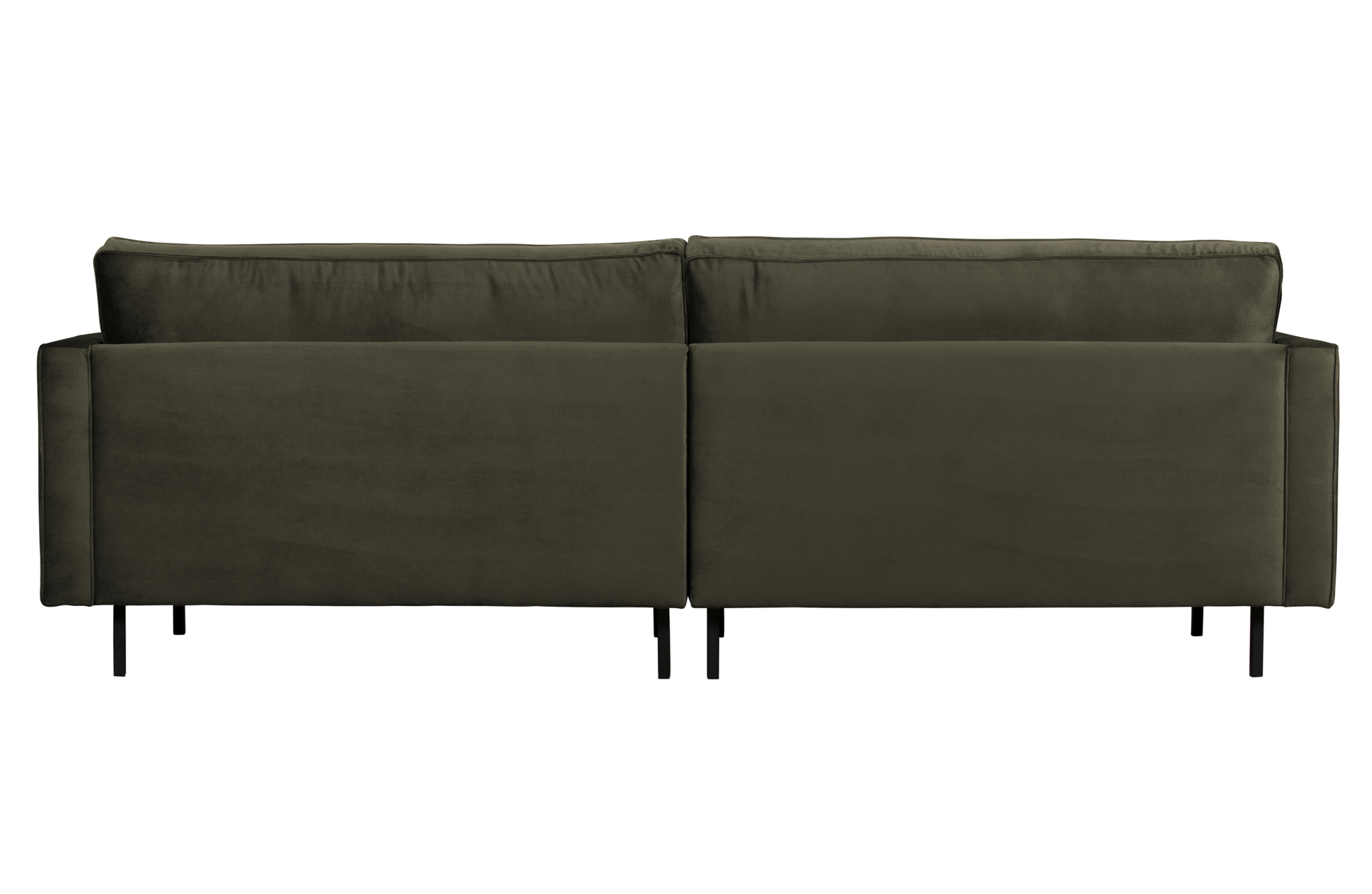 BePureHome 3-zitsbank Rodeo Classic velvet Rodeo Classic Bank 3-zits Velvet - Dark Green Hunter