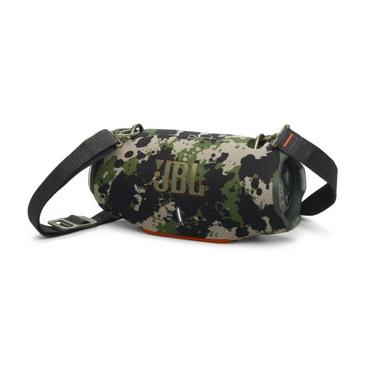 Xtreme 4 Wireless Stereo Bluetooth 5.3 Lautsprecher integrierter Powerbank   KI-Sound-Boost Wasserdicht IP67 (JBLXTREME4CAMOEP) - Camouflage
