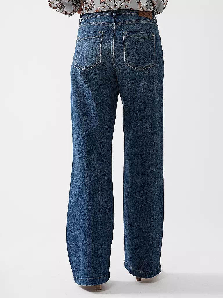 MOS MOSH Jeans Wide Fit MMDARA dunkelblau